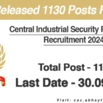 CISF Posts